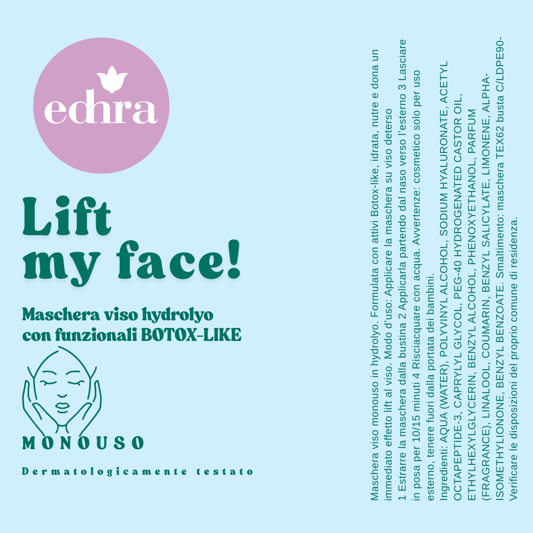 Lift My Face! Maschera viso Hydrolyo